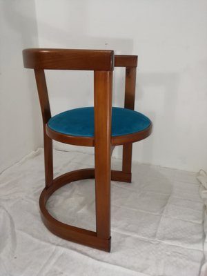 Vintage Rounded Dining Chairs, 1960s, Set of 6-HNE-1819167