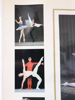 Vintage Russian Ballet High Glossy Soviet-Era Poster, 1980s-DEK-932511