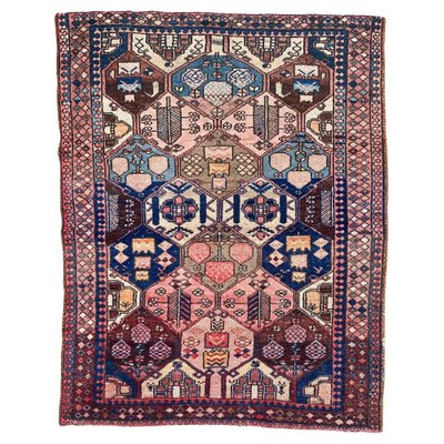 Vintage Rustic Hamadan Rug-YMM-1061680