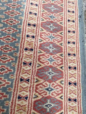 Vintage Rustic Wool Pakistani Runner, 1980s-YMM-1062101