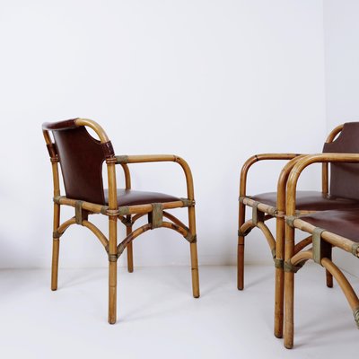 Vintage Safari Chairs, Set of 4-NYF-2019061