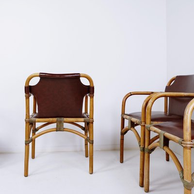 Vintage Safari Chairs, Set of 4-NYF-2019061