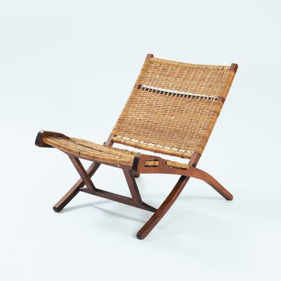 Vintage Safari Folding Chair in Teak-NQU-1767905