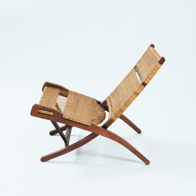 Vintage Safari Folding Chair in Teak-NQU-1767905