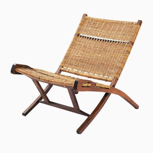 Vintage Safari Folding Chair in Teak-NQU-1767905