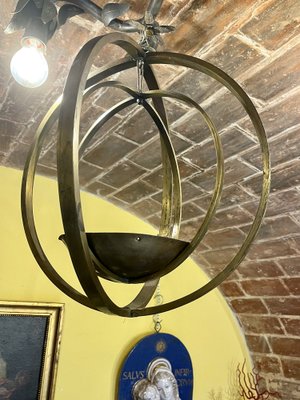 Vintage Sailboat Chandelier, 1920s-WRQ-1742130