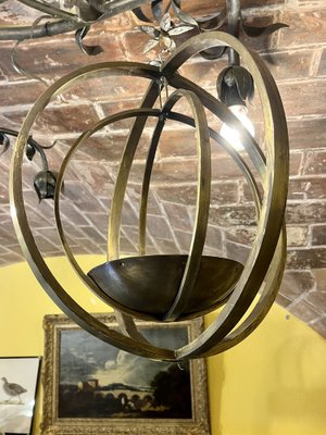 Vintage Sailboat Chandelier, 1920s-WRQ-1742130