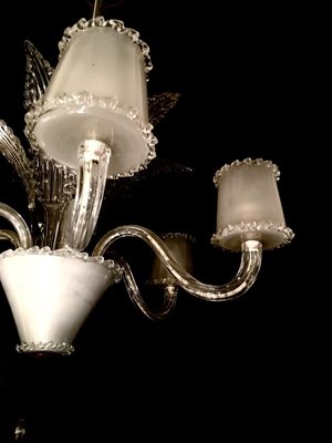 Vintage Satin Chandelier from Seguso-XQC-632459