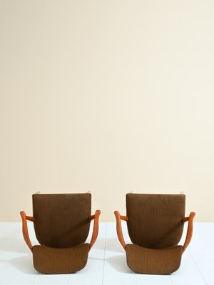 Vintage Scandinavian Chairs, Set of 2-QWP-1269746