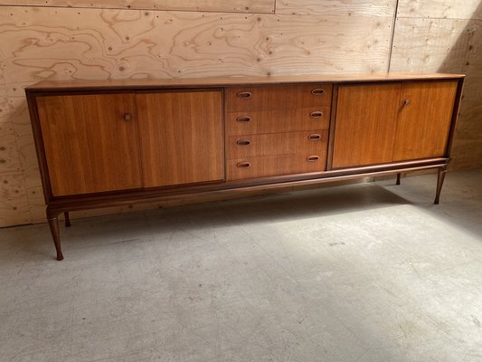 Vintage Scandinavian Danish Teak Sideboard, 1960s-DE-1293589