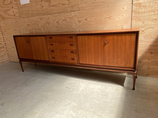 Vintage Scandinavian Danish Teak Sideboard, 1960s-DE-1293589