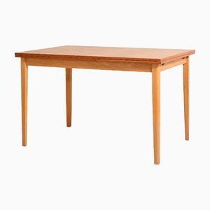 Vintage Scandinavian Extendable Table in Teak-QWP-1098428