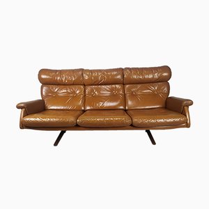 Vintage Scandinavian Leather Sofa-EAD-1060301