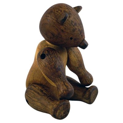 Vintage Scandinavian Oak Bear attributed to Kaj Bojesen, Denmark, 1950s-MH-1725916