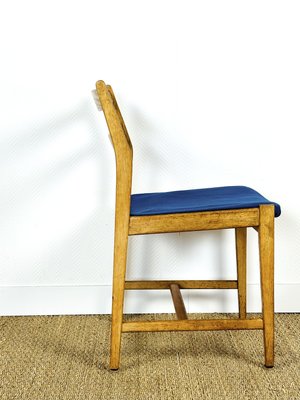 Vintage Scandinavian Oak Chairs, 1960, Set of 6-PLK-2022779