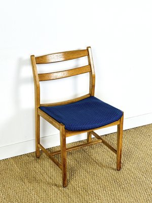 Vintage Scandinavian Oak Chairs, 1960, Set of 6-PLK-2022779