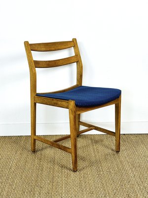 Vintage Scandinavian Oak Chairs, 1960, Set of 6-PLK-2022779