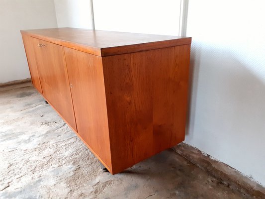 Vintage Scandinavian Office Sideboard in Teak, 1970s-AHO-1295780