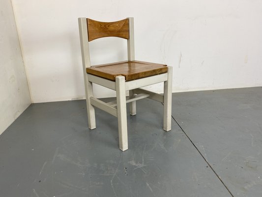 Vintage Scandinavian Pine Dining Side Chair by Ilmari Tapiovaara, 1960s-DE-1794957