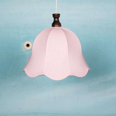 Vintage Scandinavian Pink Tulip Hanging Lamp-HGA-2032005