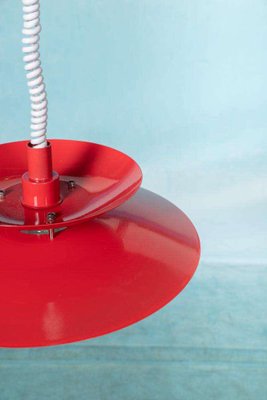 Vintage Scandinavian Scale Lamp in Red-HGA-2041703