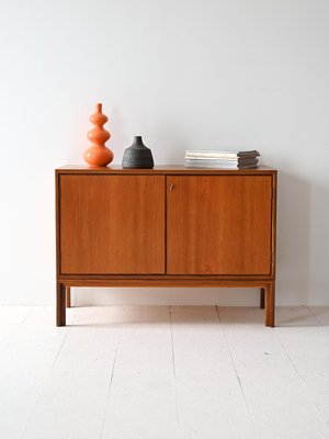 Vintage Scandinavian Sideboard in Teak, 1960s-QWP-2035438