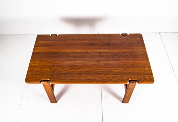 Vintage Scandinavian Skipper Mobler A/S Style Teak Coffee Table by Sven Ellekaer, 1980s-VLO-874556