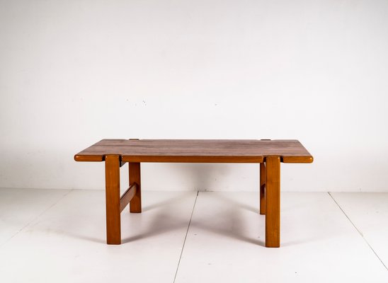 Vintage Scandinavian Skipper Mobler A/S Style Teak Coffee Table by Sven Ellekaer, 1980s-VLO-874556