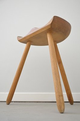 Vintage Scandinavian Stool, 1960-OV-731367