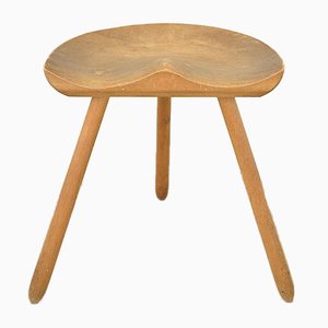 Vintage Scandinavian Stool, 1960-OV-731367