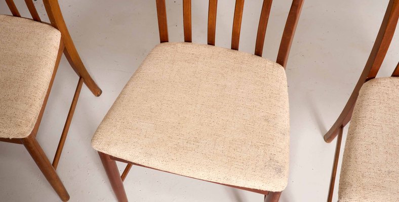 Vintage Scandinavian Style Dining Chairs from McIntosh, 1960s, Set of 4-XKX-2034865