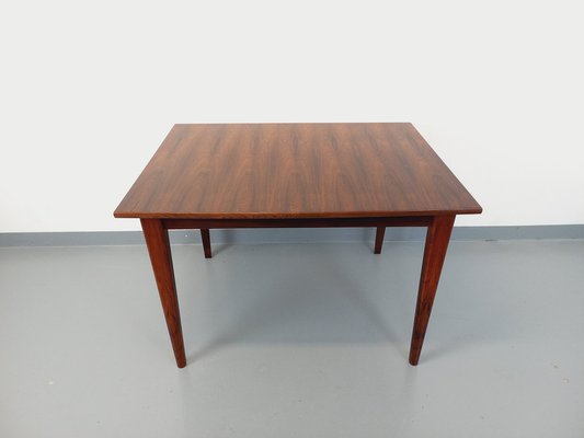 Vintage Scandinavian Style Dining Table in Rosewood with Extensions, 1960s-AHO-1805959