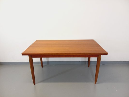 Vintage Scandinavian Style Dining Table in Teak, 1960s-AHO-1751714