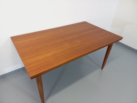 Vintage Scandinavian Style Dining Table in Teak, 1960s-AHO-1751714