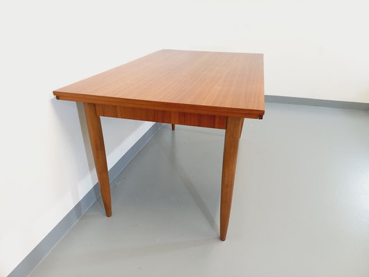 Vintage Scandinavian Style Dining Table in Teak, 1960s-AHO-1751714