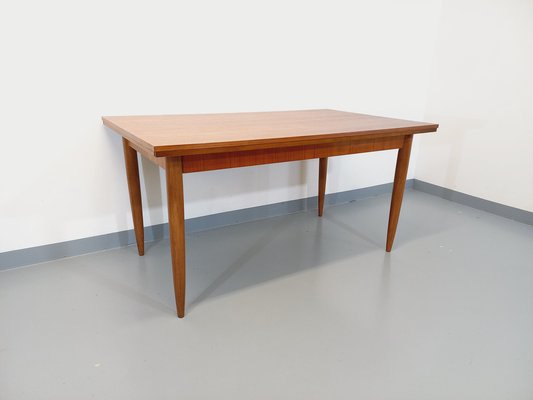 Vintage Scandinavian Style Dining Table in Teak, 1960s-AHO-1751714