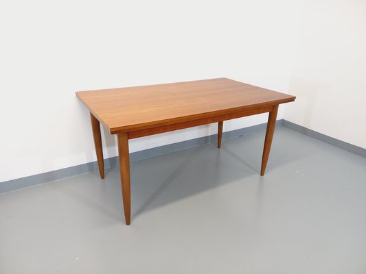 Vintage Scandinavian Style Dining Table in Teak, 1960s-AHO-1751714