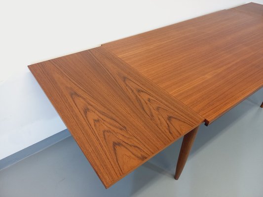 Vintage Scandinavian Style Dining Table in Teak, 1960s-AHO-1751714