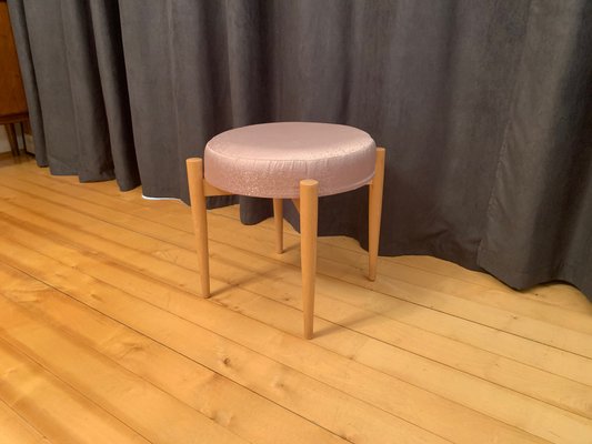 Vintage Scandinavian Style Stool, 1970s-RTR-1168054