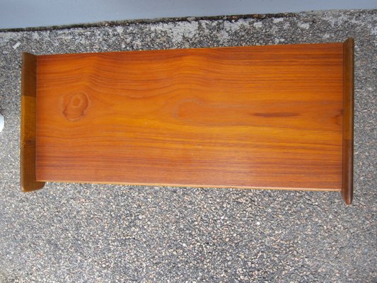 Vintage Scandinavian Teak and Oak Shelves, Set of 2-YDZ-828735