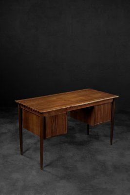 Vintage Scandinavian Teak Desk with Drawers, 1960s-ZAA-1768436