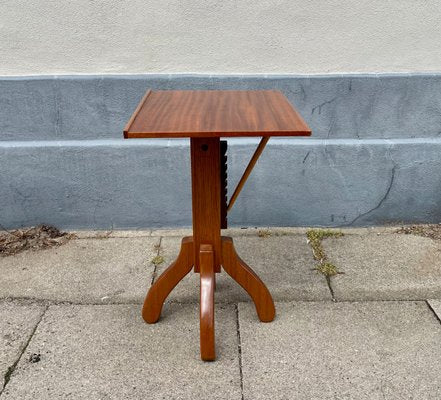 Vintage Scandinavian Teak Music Stand, 1970s-LCR-1350640