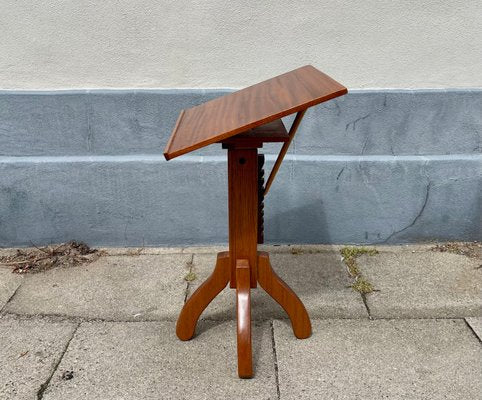 Vintage Scandinavian Teak Music Stand, 1970s-LCR-1350640