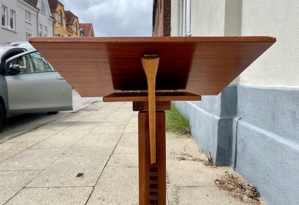 Vintage Scandinavian Teak Music Stand, 1970s-LCR-1350640