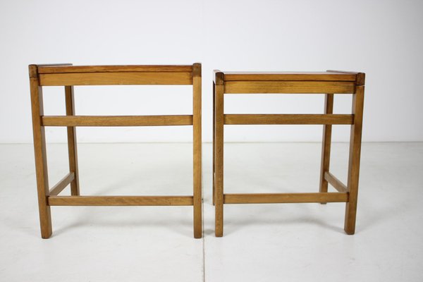 Vintage Scandinavian Teak Nesting Table Set, 1960s-TZ-938751