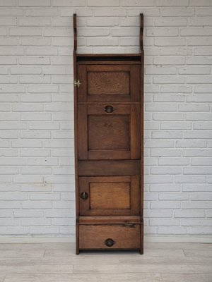 Vintage Scandinavian Wall Cabinet in Oak, 1950s-TMW-2042806