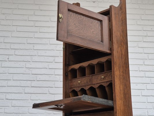 Vintage Scandinavian Wall Cabinet in Oak, 1950s-TMW-2042806