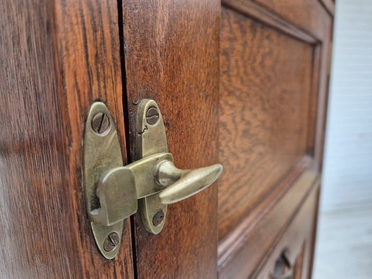 Vintage Scandinavian Wall Cabinet in Oak, 1950s-TMW-2042806