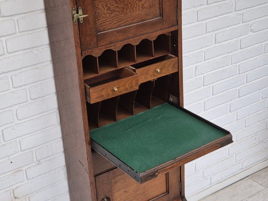 Vintage Scandinavian Wall Cabinet in Oak, 1950s-TMW-2042806