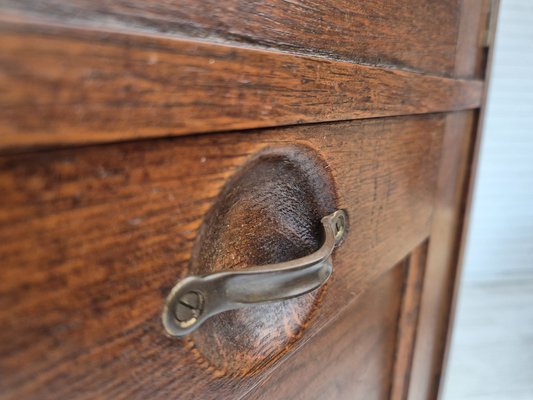 Vintage Scandinavian Wall Cabinet in Oak, 1950s-TMW-2042806